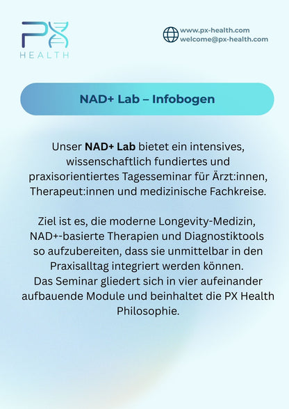 NAD+ Lab (6h)