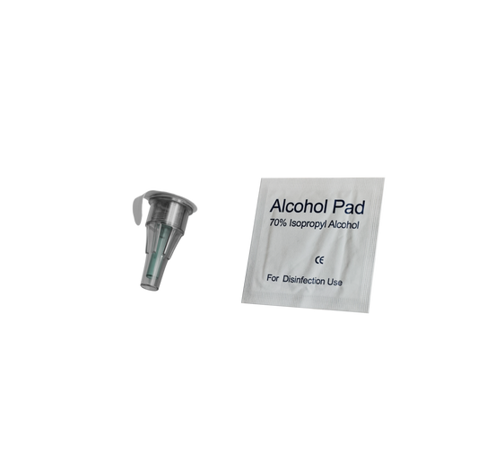 NADELN UND STERILE PADS