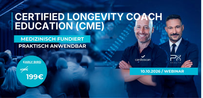 Online Longevity Fortbildung, 10.10.26